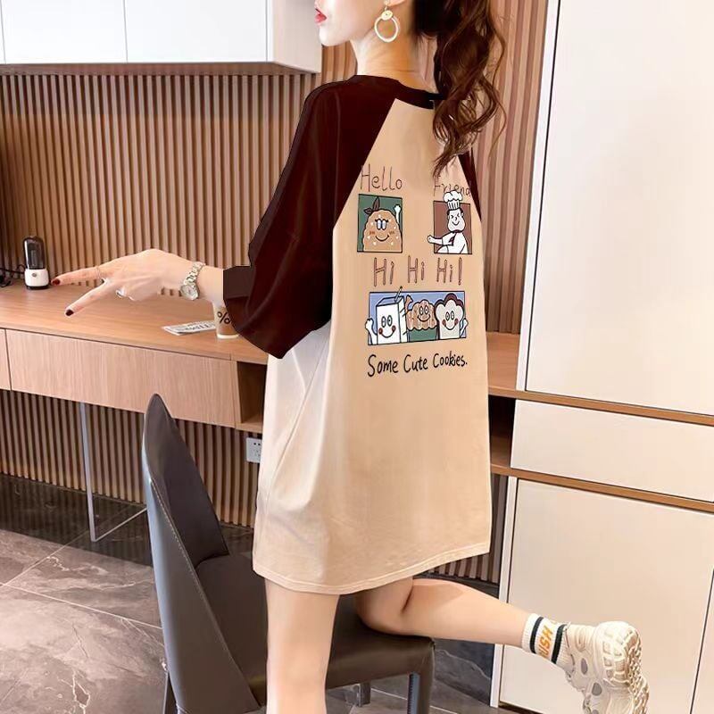 話題沸騰中 プリント 4色選択可 Tシャツ カットソー＜F-8276＞
