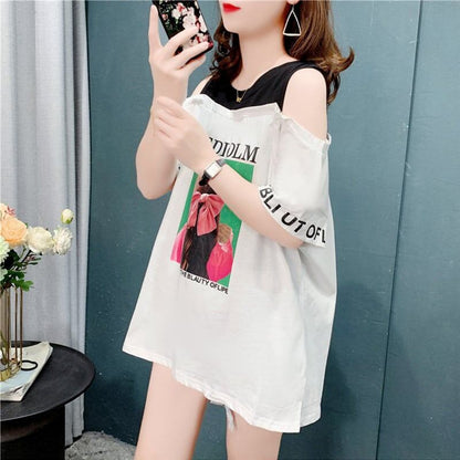 今季大好評   美感いっぱい Tシャツ カットソー＜F-3203＞