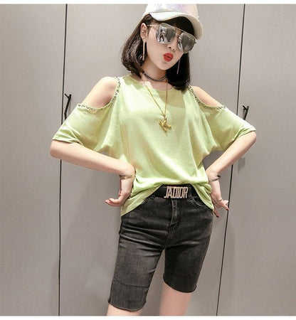 絶対欲しい 好感度UP 海外トレンド カジュアル 全3色 半袖 Tシャツ ＜F-11939＞