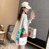 美人度アップ 透かし彫り レース ルーズ 半袖 Tシャツ ＜F-8671＞