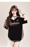 絶対欲しい アバンギャルド おしゃれ度高め プリント全2色 半袖TシャツF-9244