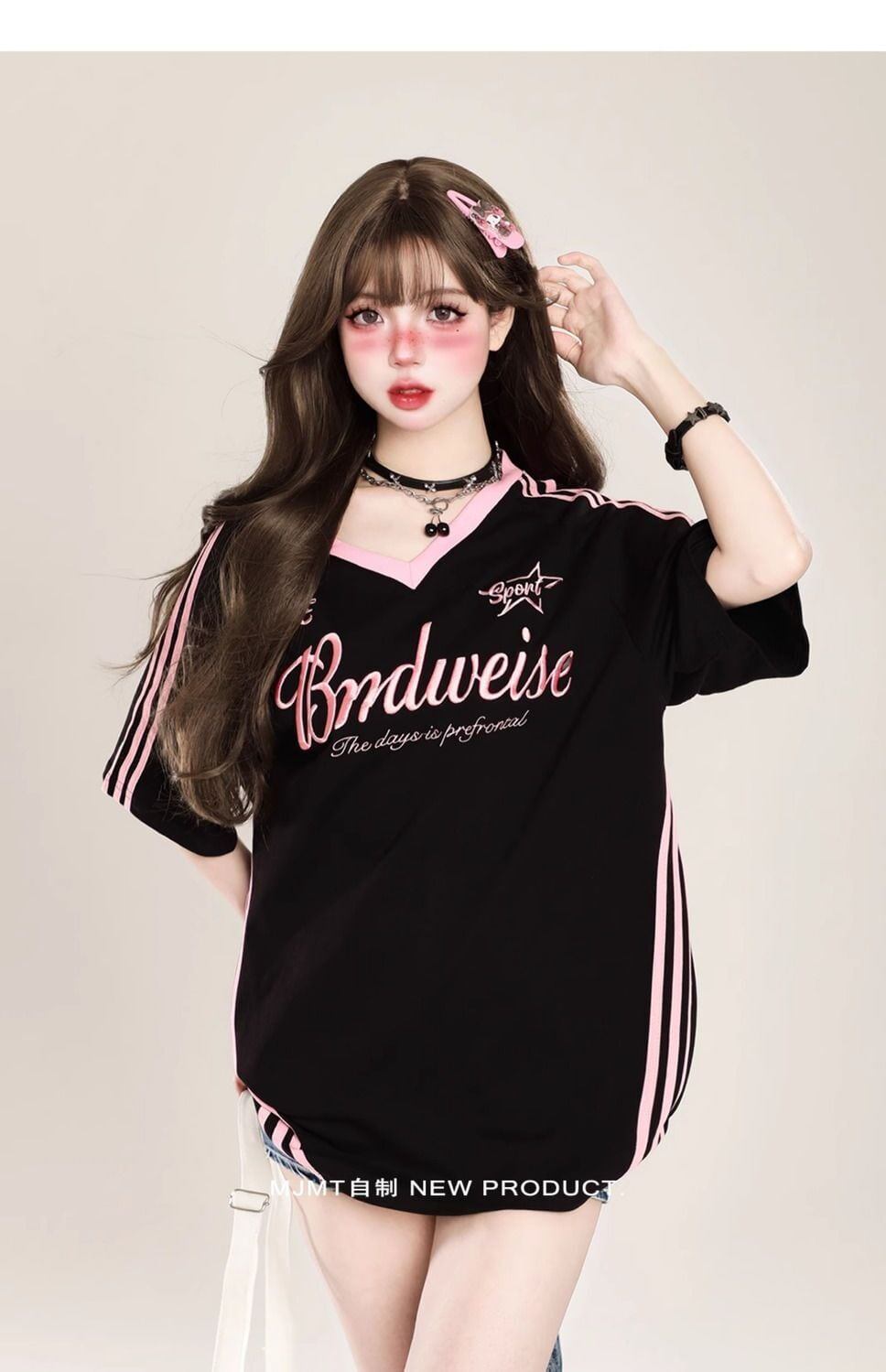 絶対欲しい アバンギャルド おしゃれ度高め プリント全2色 半袖TシャツF-9244
