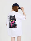 絶対欲しい 絶対流行 キュート 早い者勝ち カジュアル 2色選択 Tシャツ<F-11137>