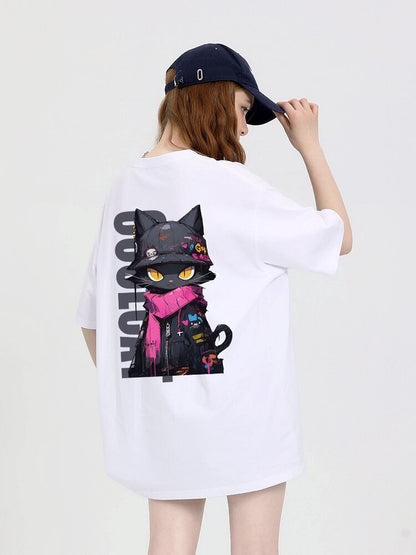 絶対欲しい 絶対流行 キュート 早い者勝ち カジュアル 2色選択 Tシャツ<F-11137>
