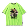 人気上昇中 男女兼用 プリント カジュアル 半袖 Tシャツ F-13522