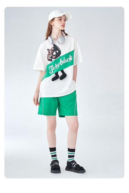 絶対欲しい 絶対流行 今季マストバイ 早い者勝ち カジュアル 2色選択 Tシャツ<F-11658>