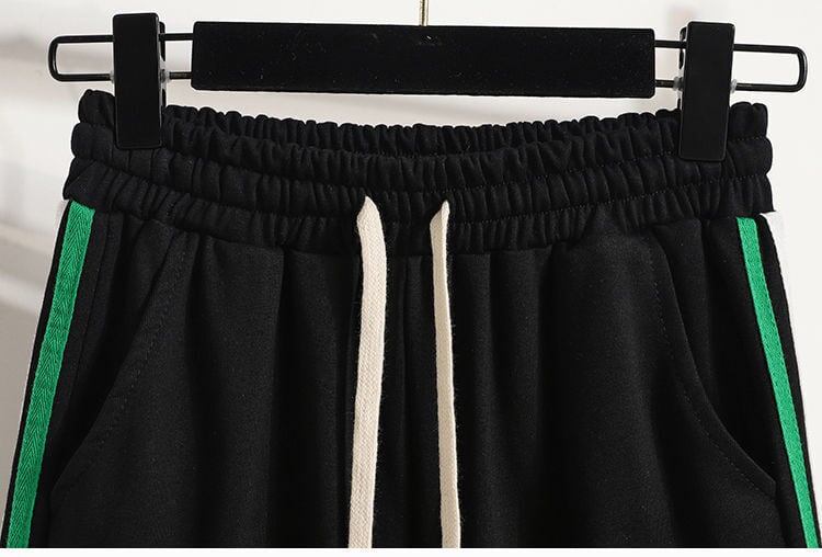 軽い生地が夏にぴったり！ スタイリッシュさ ゆったり感アップ ハイウエスト 全2色 パンツ ＜F-9112＞