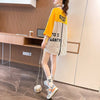 大好評   ストライプ柄 ロング Tシャツ 三色 ゆったりワンピース ＜F-4012＞