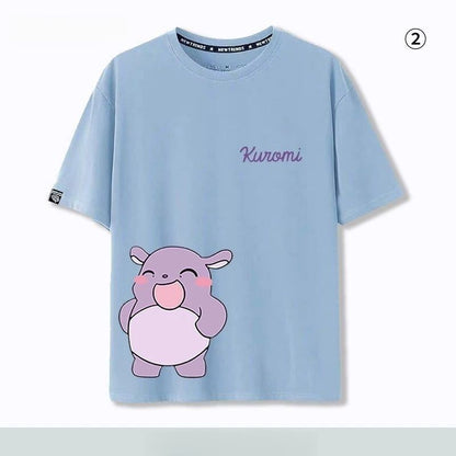美人度アップ 着回し力抜群 売り切れ必至 全5色男女兼用 半袖Tシャツ<F-11414>