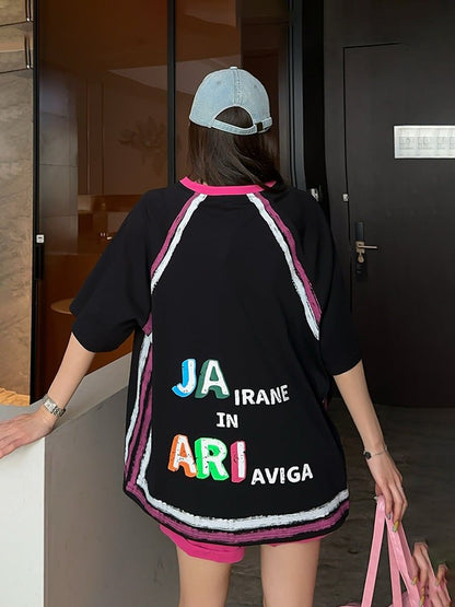 定番シンプル 美人度アップ おすすめ 好感度UP カジュアル 全4色 半袖 Tシャツ ＜F-11126＞