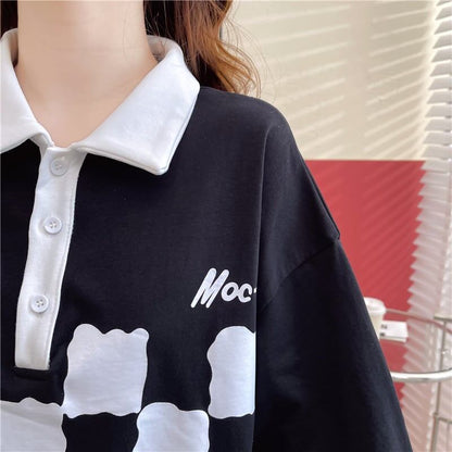 デザイン感   チャーミング Tシャツ カットソー＜F-3586＞