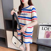 絶対欲しい 真夏も快適 美人度アップ カジュアル 半袖 Tシャツ ショートパンツ セットアップ ＜F-11192＞