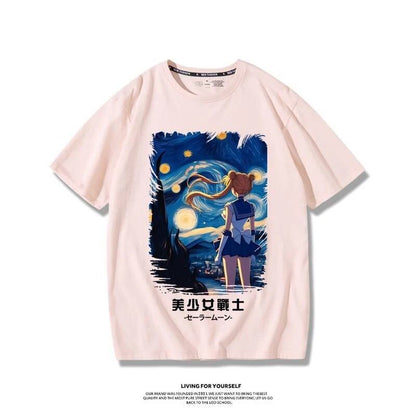 超人気新作  ストーリートカジュアル 半袖 TシャツF-7013