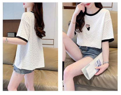 売り切れ必至 ファッション カジュアル 全3色 半袖Tシャツ<F-8507>