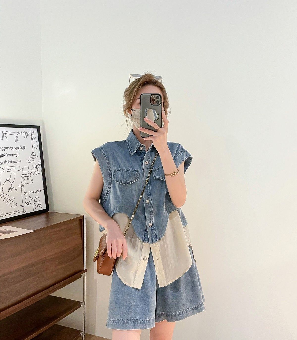 今季マストバイ 上品 ファッション 半袖Ｔシャツⅹパンツセット <F-6575>