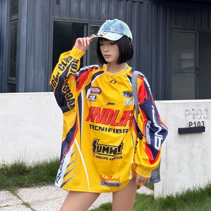 個性的なデザイン トレンドアイテム 3色選択 スウェットF-12949