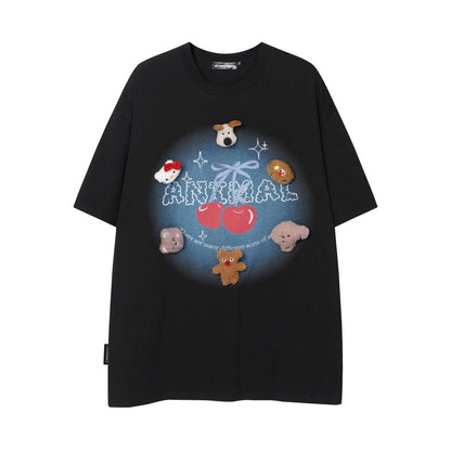 数量限定 ファッション アクティブも綺麗も叶う ゆったり 男女兼用 全3色 半袖Tシャツ＜F-9066＞