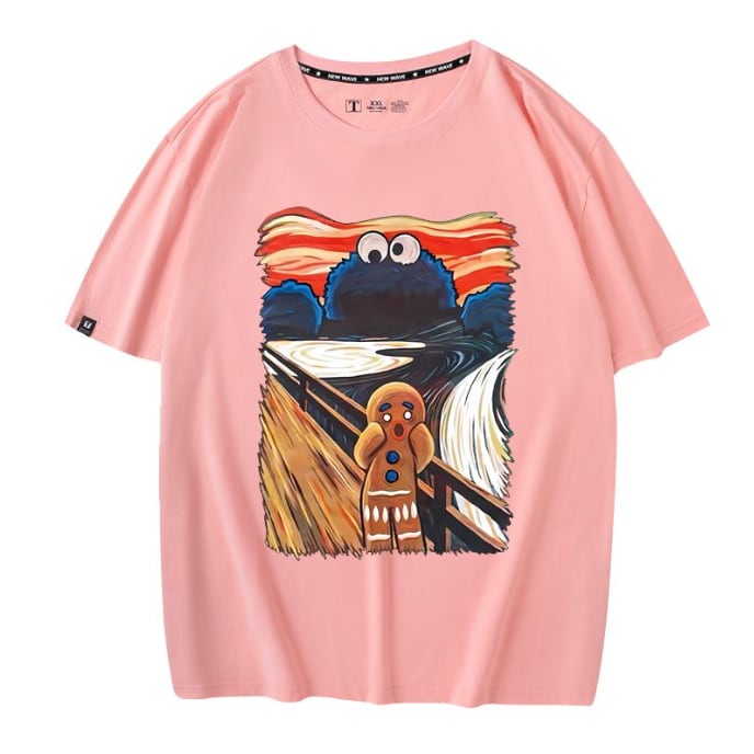 男女兼用 シンプル 着心地良い ゆったり Tシャツ F-13212