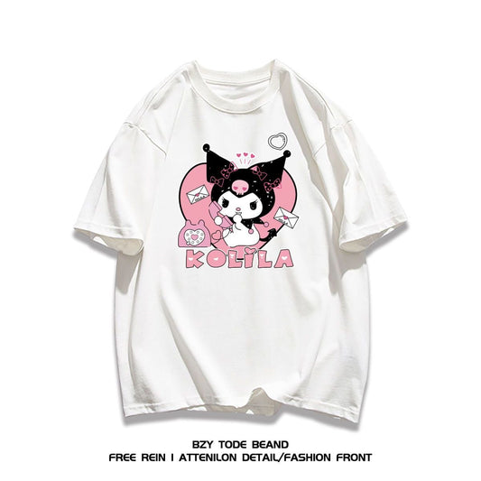 男女兼用 新作 シンプル プリント Tシャツ F-13294