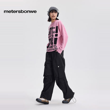 優しい雰囲気 超特価 大注目 冬服 防寒 暖かい バックビッグロゴ 4色展開 男女兼用  スウェットF-12691