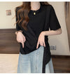 売れ筋 着回し力抜群 定番シンプル 売り切れ必至 全2色 Tシャツ <F-11999>