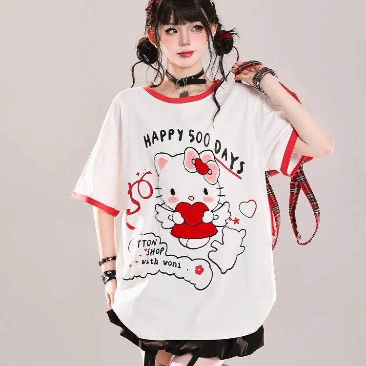 【人気急上昇中！】ファッション 絶対流行 売れ筋 早い者勝ち カジュアル 2色選択 Tシャツ<F-11223>