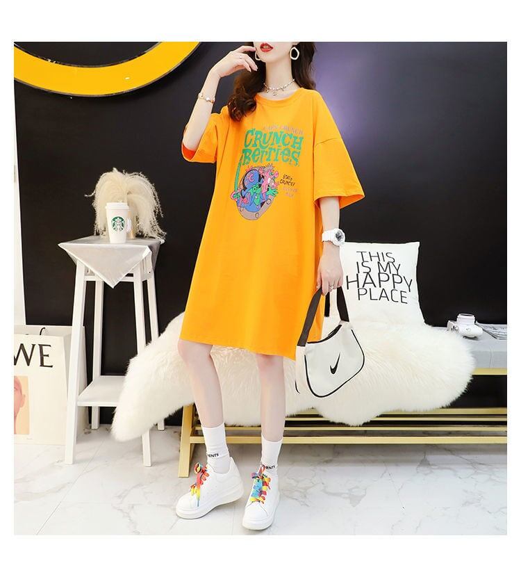 大活躍 好感度UP 海外トレンド カジュアル 全3色 半袖 Tシャツ ＜F-11442＞
