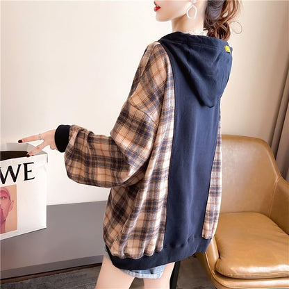 ファッション   ルーズ スウェット パーカー トップス＜F-2183＞