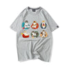 大好評 着心地良い 定番シンプル カジュアル プリント 全8色 半袖TシャツF-9314