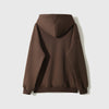 質感のいい可愛いウサギちゃん刺ロゴ四色ありフード付きパーカー<F-4181>