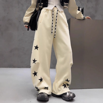 絶対流行 オシャレ 切り替え デザイン 三色 スウェット ジョガーパンツ F-12263