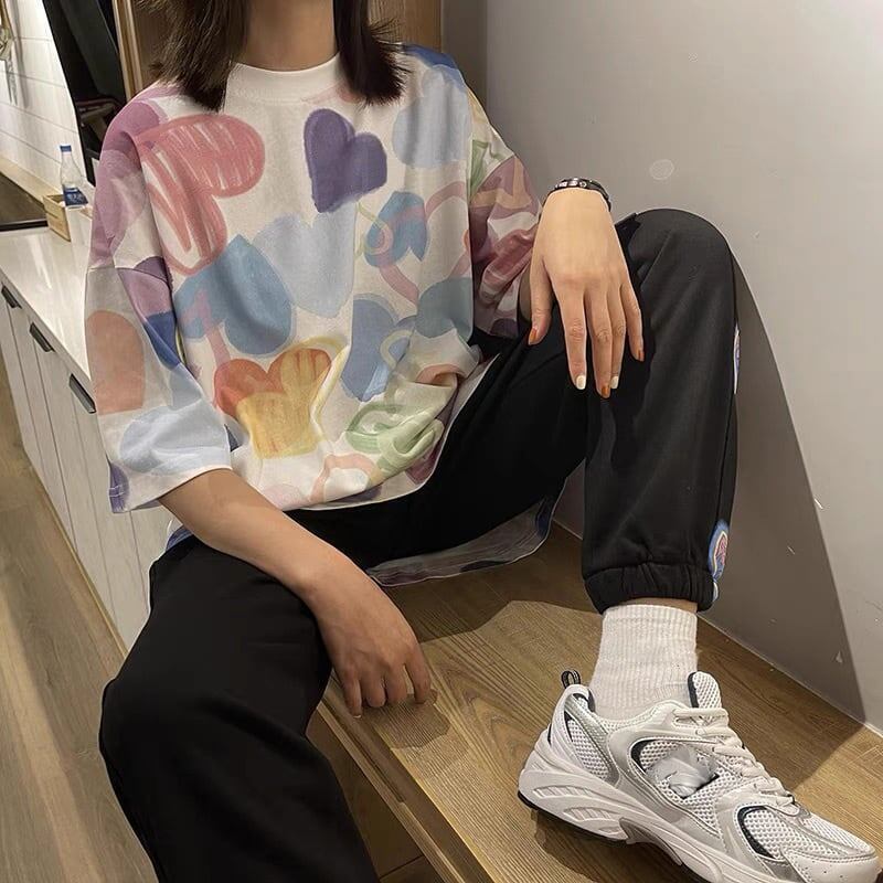 個性的なデザイン   好感度満載 カットソー＜F-3317＞