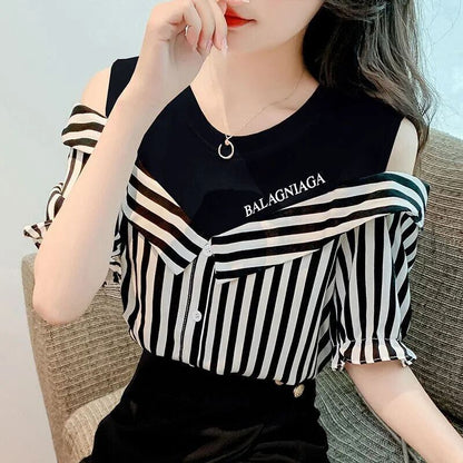 【人気急上昇中！】着回し力抜群 全2色 売り切れ必至 Tシャツ <F-11900>