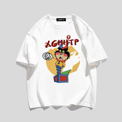 男女兼用 快適 ファッション 半袖 Tシャツ F-13274