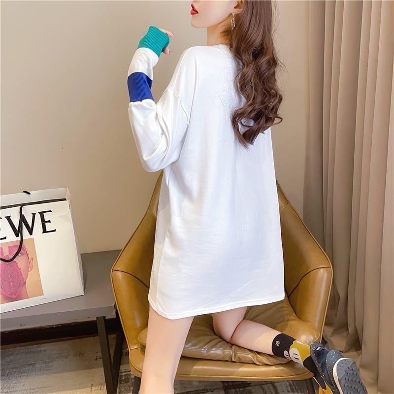 個性的なデザイン   好感度満載 Tシャツ カットソー＜F-3665＞