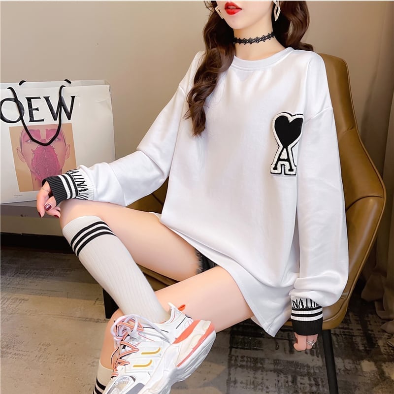 シンプル   ファッション Tシャツ カットソー＜F-3664＞