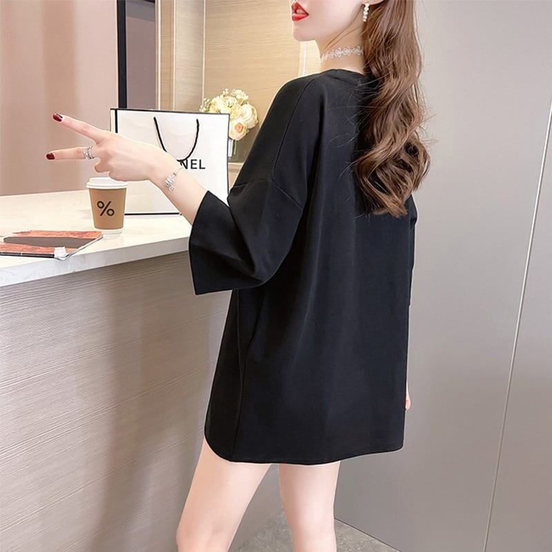 今季大好評   美感いっぱい Tシャツ カットソー＜F-3503＞