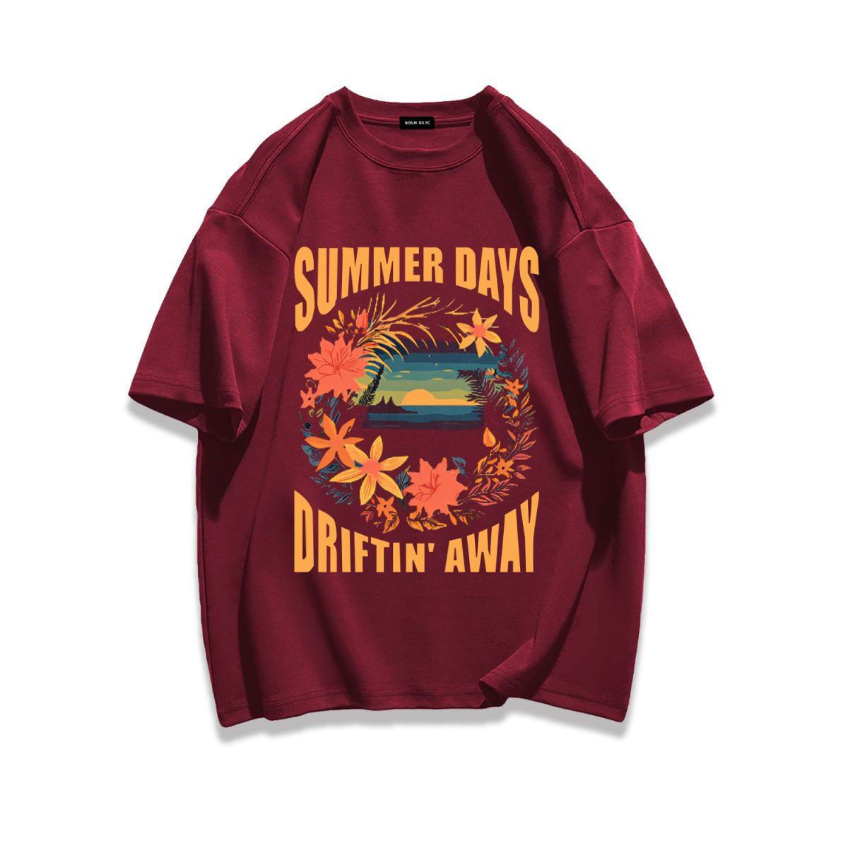 柔らかな肌触りで着心地も楽ちん アバンギャルド カジュアル プリント 全7色 半袖 Tシャツ F-9263