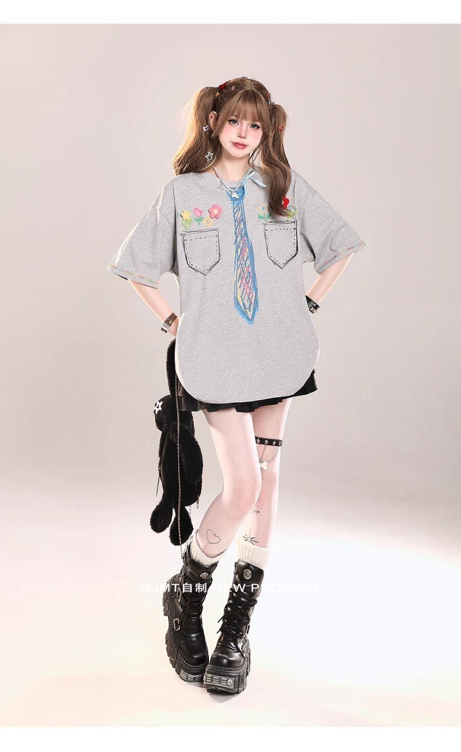 定番シンプル 絶対流行 今季マストバイ 早い者勝ち カジュアル 2色選択 Tシャツ<F-11664>