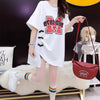 超人気 特別デザイン 美人度アップ ゆったり二色 半袖Tシャツ＜F-8038＞