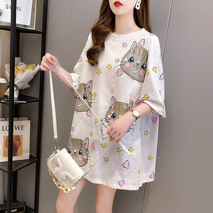 オシャレ度満点   一目惚れ Tシャツ カットソー＜F-3482＞