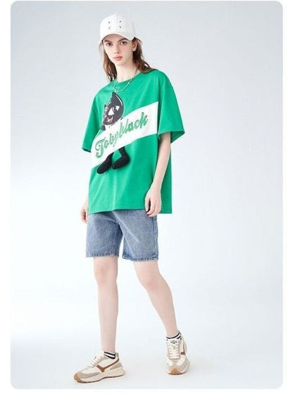 絶対欲しい 絶対流行 今季マストバイ 早い者勝ち カジュアル 2色選択 Tシャツ<F-11658>