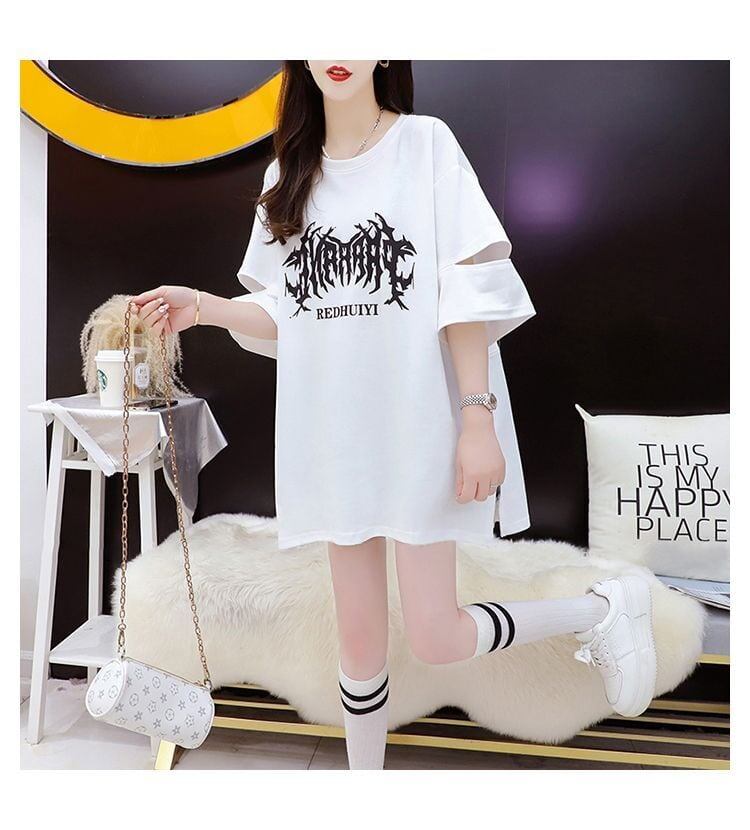 超人気 売れ筋 おすすめ 絶対流行 早い者勝ち カジュアル 2色選択 Tシャツ<F-11337>