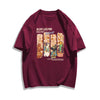 着回し力抜群 アバンギャルド 特別デザイン プリント全5色 半袖Tシャツ<F-8712>