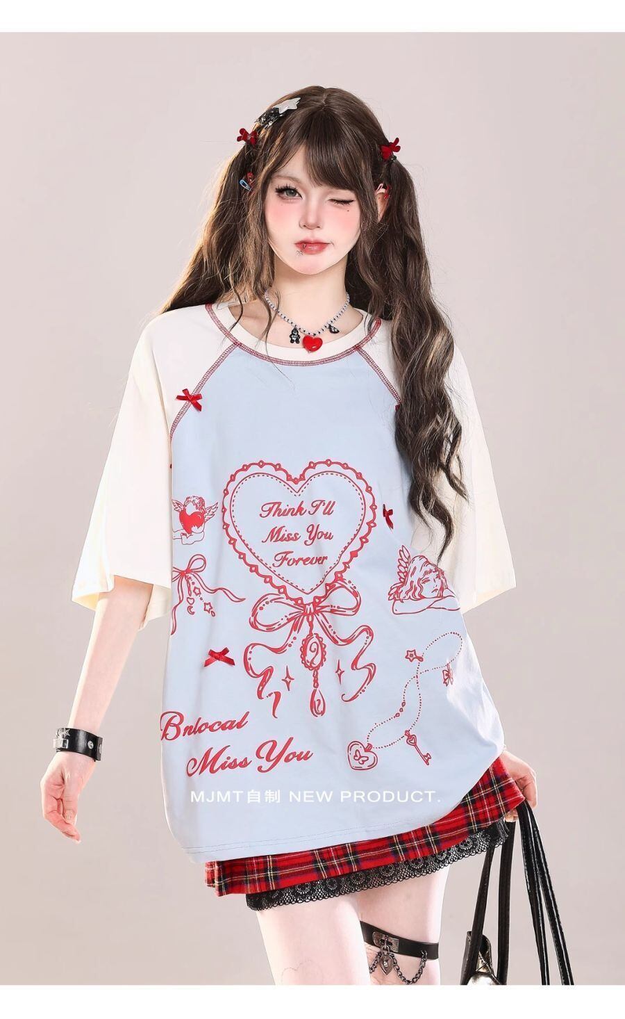 スウィート 絶対流行 今季マストバイ 早い者勝ち カジュアル 2色選択 Tシャツ<F-11665>
