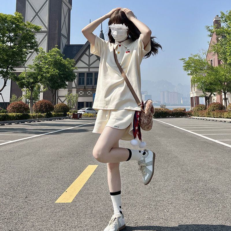 おすすめ 半袖Ｔシャツ カジュアル ショートパンツ セットアップ <F-8660>