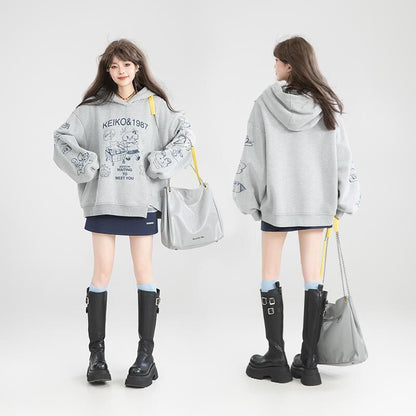 個性的なデザイン カジュアル 大人可愛い パーカーF-10255