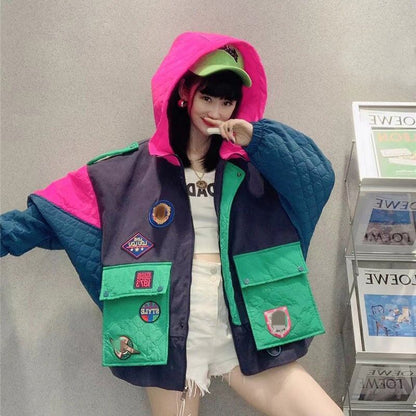 超人気   ファッション 厚 コート<F-5770>