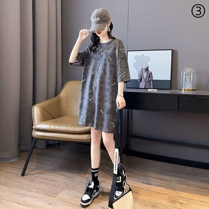絶対欲しい 個性派 ファッション 上品 半袖シャツ<F-6641>