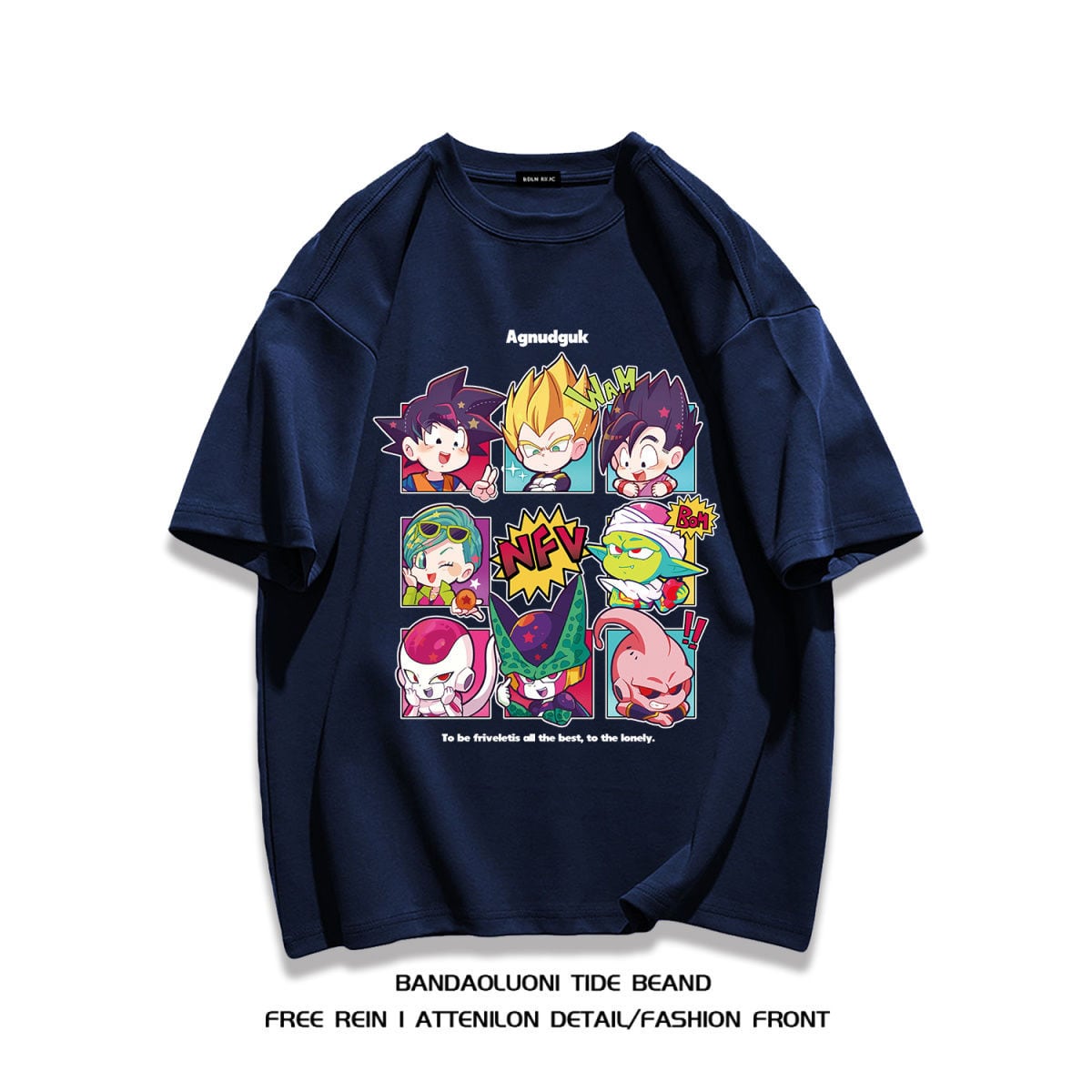 男女兼用 カジュアル プリント Tシャツ F-13295
